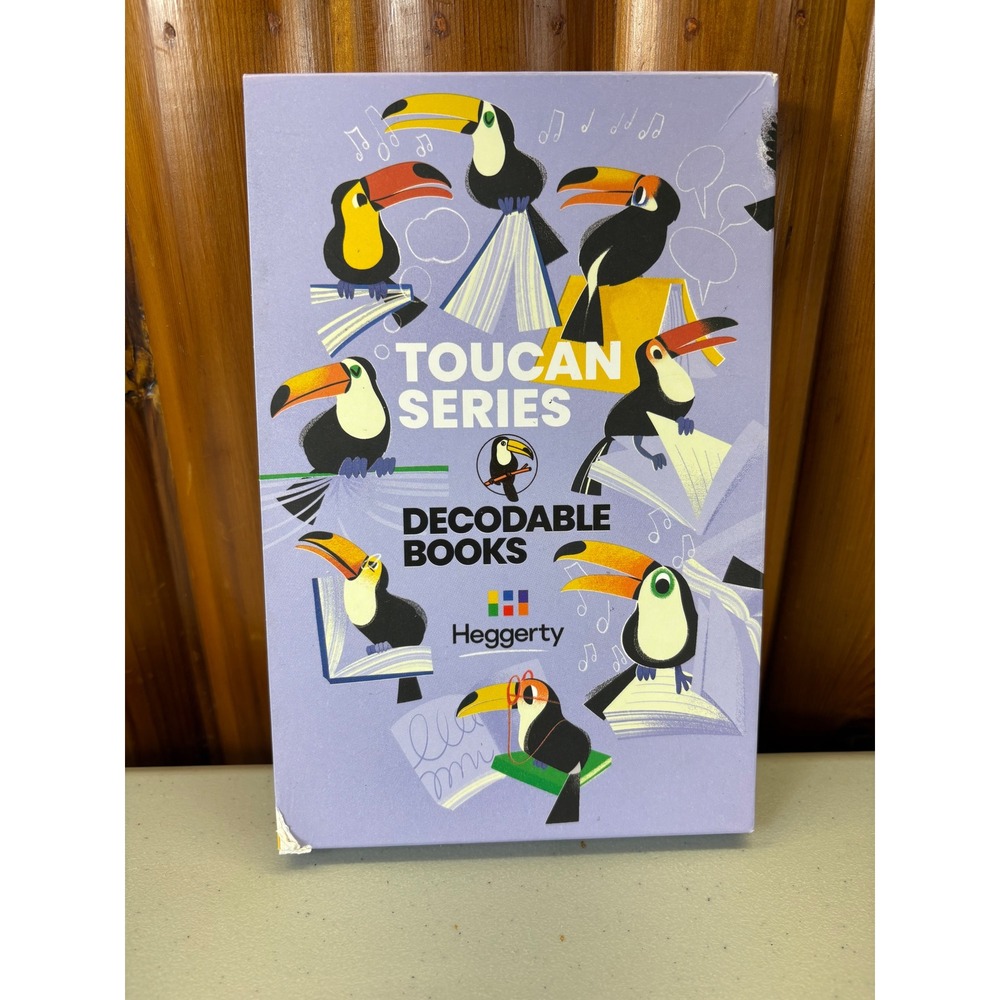 Heggerty Toucan Series Decodable Books Set of 6 Phonics Emily Gibbons 410521